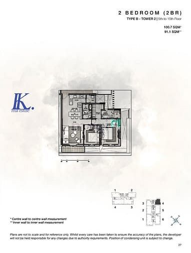 Hình ảnh COVE , EMPIRE CITY , Thu Thiem , District 2 | 2Bes | 2Bath | 100,7m2