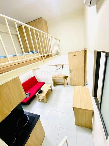 Hình ảnh Căn Hộ Đầy Đủ Nội Thất - Gác Cao Không Đụng Đầu - Có Thang Máy