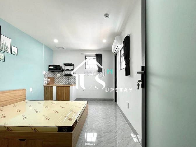 Hình ảnh Cho thuê Chdv cửa sổ gần Vòng Xoay Dân Chủ thang máy, full nội thất