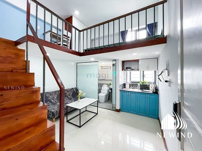 Hình ảnh Mb6623 nạp rút nhanh chóng studio cửa sổ duplex cao 1m8 cửa sổ lớn full nội thất phòng mới