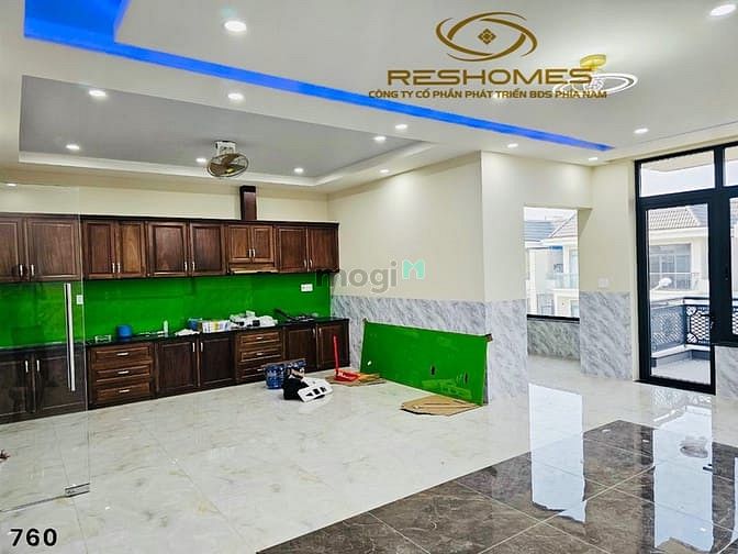Hình ảnh Cho thuê biệt thự 1 trệt 2 lầu KDC Bửu Long mới hoàn thiện.