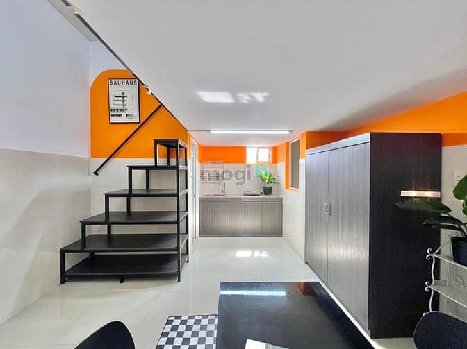 Hình ảnh Hệ thông gác studio full nội thất phòng rộng thoáng