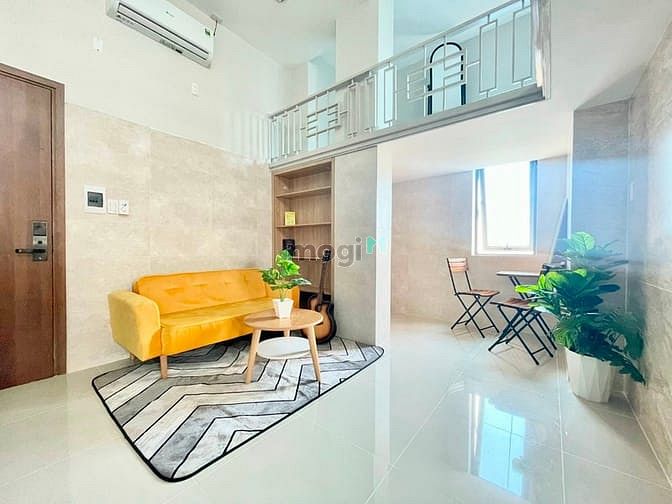 Hình ảnh Hệ thông gác studio full nội thất phòng rộng thoáng