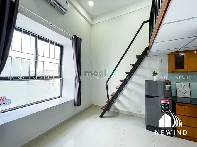Hình ảnh Hệ thông gác studio full nội thất phòng rộng thoáng