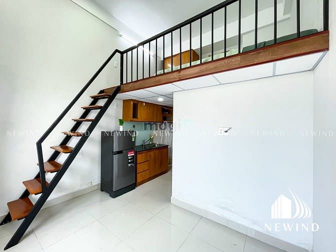Hình ảnh Hệ thông gác studio full nội thất phòng rộng thoáng