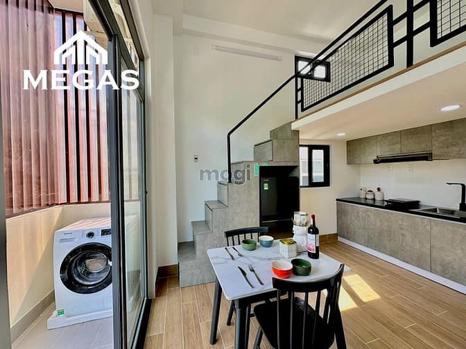 Hình ảnh Duplex Full NT - Ban Công - Máy giặt ngay Cv Gia Định - Phạm Văn Đồng