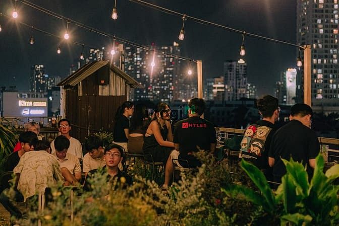 Hình ảnh Sang nhượng quán cafe Rooftop view trọn Landmark 81