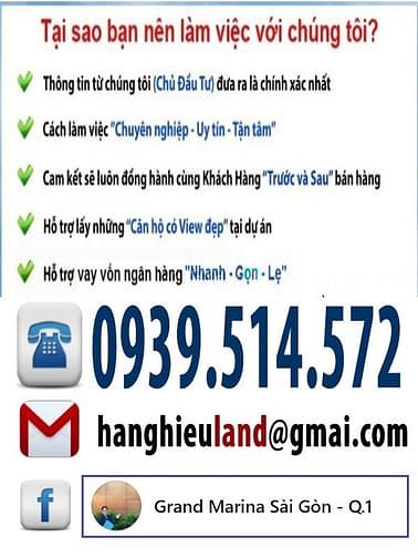 Hình ảnh Điều gì khiến Trang Chủ MB66.COM / Đăng Ký Tặng 66K Doulkey 166m2 (3PN, 3WC) của Grand Marina Sài Gòn