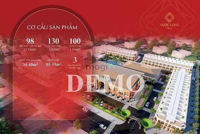 Hình ảnh CĐT Mở bán chợ Ngọc Long, Yên Mỹ, Hưng Yên Bao Gồm Shophouse - KIOT