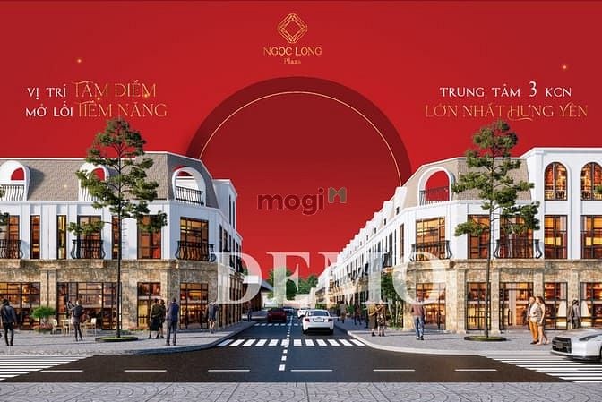 Hình ảnh CĐT Mở bán chợ Ngọc Long, Yên Mỹ, Hưng Yên Bao Gồm Shophouse - KIOT