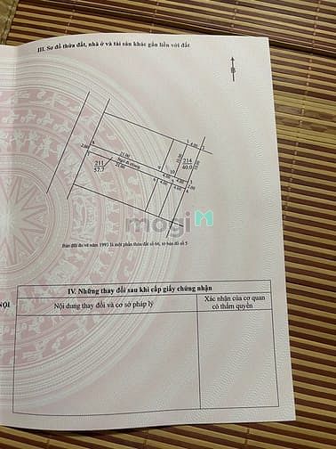Hình ảnh Đất hiếm phố kẻ tạnh - giang biên, hình thửa siêu đẹp, thông số lý