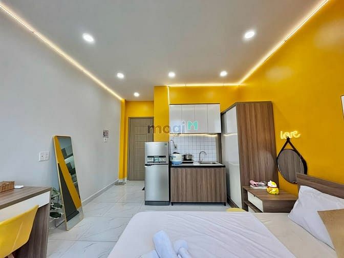 Hình ảnh Trống studio ban công, full nội thất, gần Lotte, TDTU, RMIT