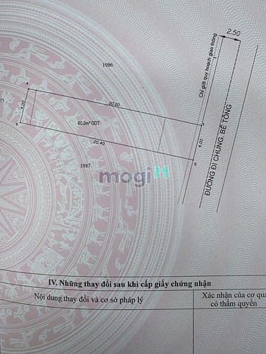 Hình ảnh Bán lô Đất đối diện Cơm niêu Hoàng Vân ngã 3 Ông Xã, Dĩ AN, BD