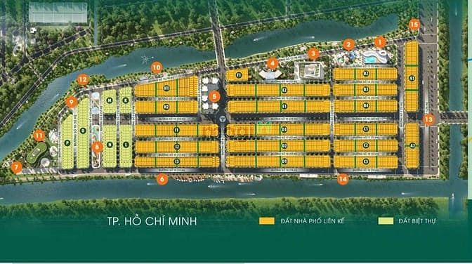 Hình ảnh Đất nền Dragon Pearl Đức Hoà sát TPHCM, SHR, giá 1tỷ4