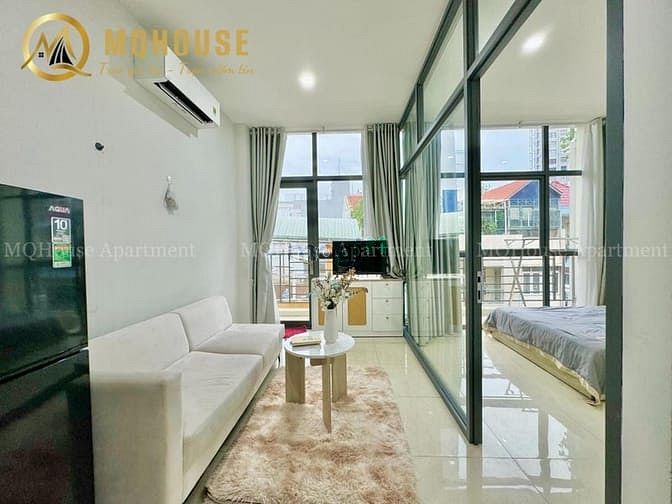 Hình ảnh CHDV full nội thất 1 phòng ngủ cực thoáng ngay sân bay Tân Sơn Nhất