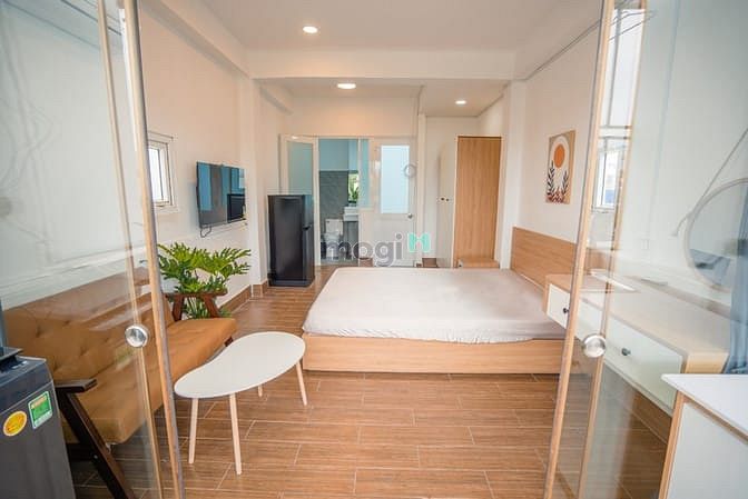 Hình ảnh ✅ Studio Tách Bếp, Ban Công,Thoáng Mát, Full NT. Trung Tâm Bình Thạnh.