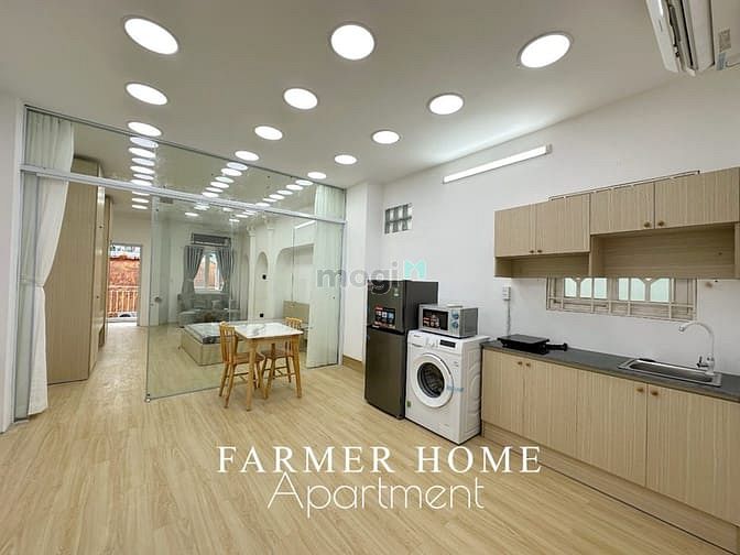 Hình ảnh Căn Hộ Cao Cấp 01 Phòng Ngủ - 01 Phòng Khách - Ban Công - Thang Máy