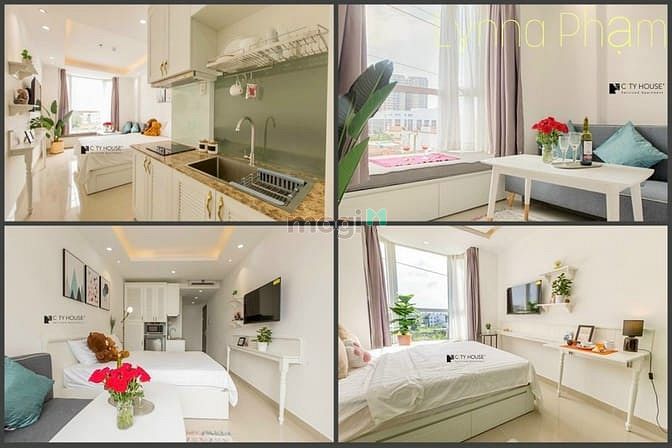Hình ảnh STUDIO Full Nội thất, Ban công, Cửa sổ tại Trung tâm Q7, Gần chợ