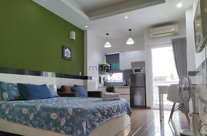 Hình ảnh Studio ban công, Ntcb cầu nguyễn văn cừ, cầu kênh xáng, Lotte.