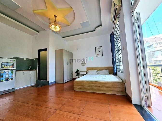 Hình ảnh ✅ Studio Ban Công, Thoáng Mát, Full Nội Thất. Trung Tâm Bình Thạnh