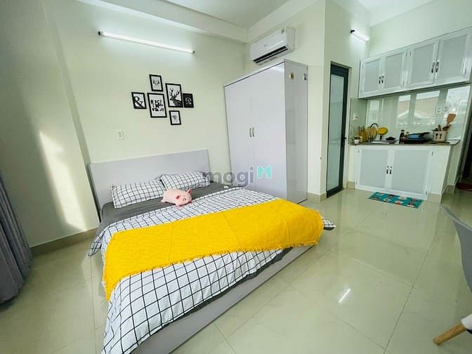 Hình ảnh Studio giá rẻ cho sinh viên Lâm Văn Bền, gác cao đứng ko chạm đầu