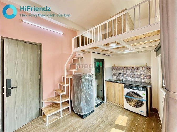 Hình ảnh CHDV duplex ban công 28m2 full NT thang máy hầm xe ngay Bùi Đình Túy