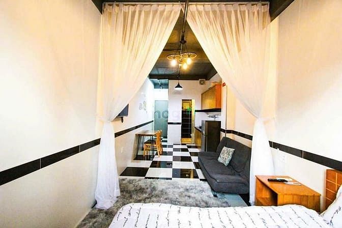 Hình ảnh 1pn ban công, full nội thất, đường hà huy tập, tân phong, Q7