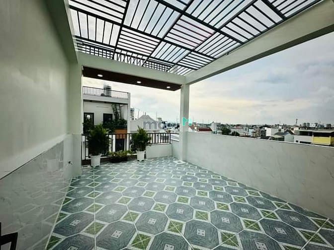 Hình ảnh Nhà phố xây mới kdc đường Trần thị hè Q12 7m thông
