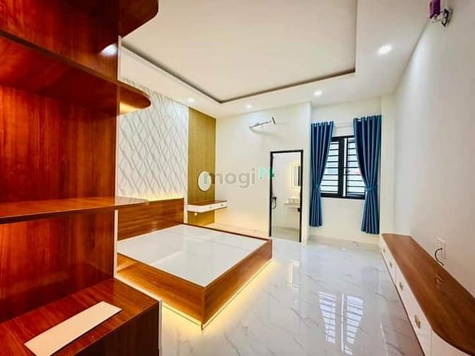 Hình ảnh Nhà phố xây mới kdc đường Trần thị hè Q12 7m thông