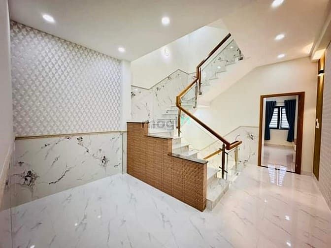 Hình ảnh Nhà phố xây mới kdc đường Trần thị hè Q12 7m thông