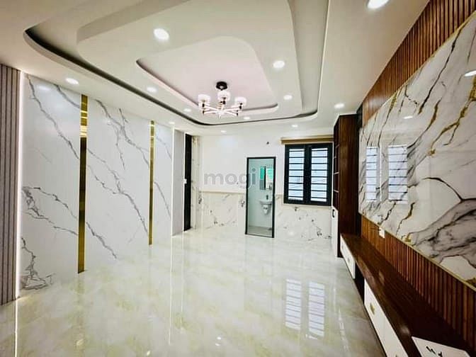 Hình ảnh Nhà phố xây mới kdc đường Trần thị hè Q12 7m thông