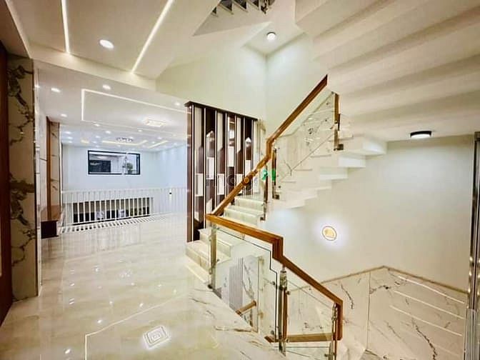 Hình ảnh Nhà phố xây mới kdc đường Trần thị hè Q12 7m thông