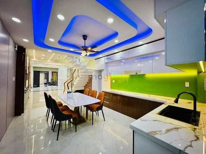 Hình ảnh Nhà phố xây mới kdc đường Trần thị hè Q12 7m thông