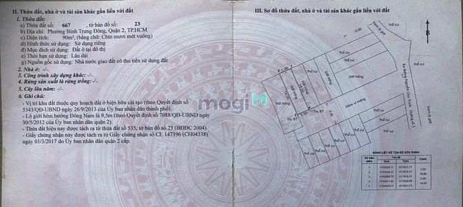 Hình ảnh Bán đất thổ cư khu phân lô Đường số 5 p.Bình Trưng Đông Quận 2 dt lớn