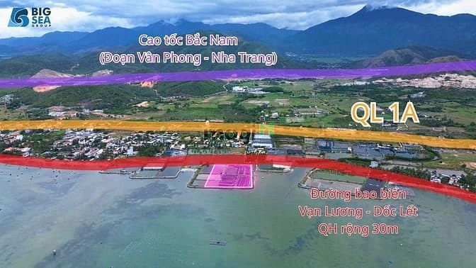 Hình ảnh Bán 9.714,3 m2 Đất Full Thổ Cư tại Vịnh Vân Phong - Khánh Hòa