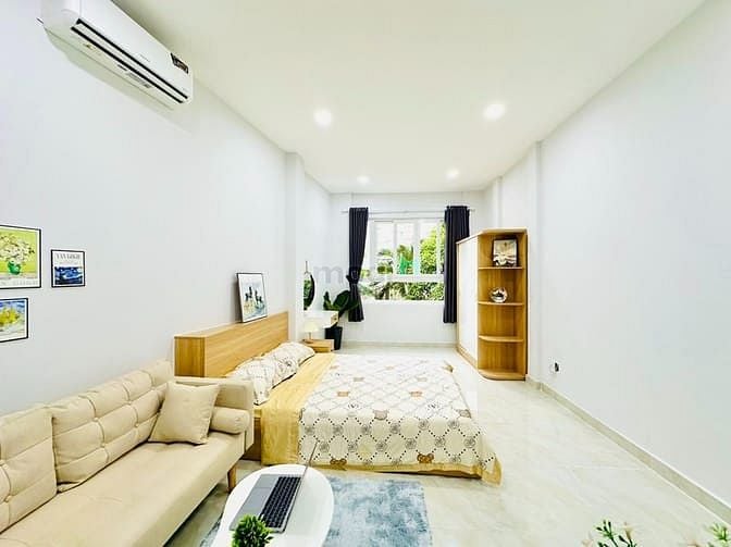 Hình ảnh Căn Hộ Studio Gần Ngã Tư Bảy Hiền Cửa Sổ Lớn Full Nội Thất