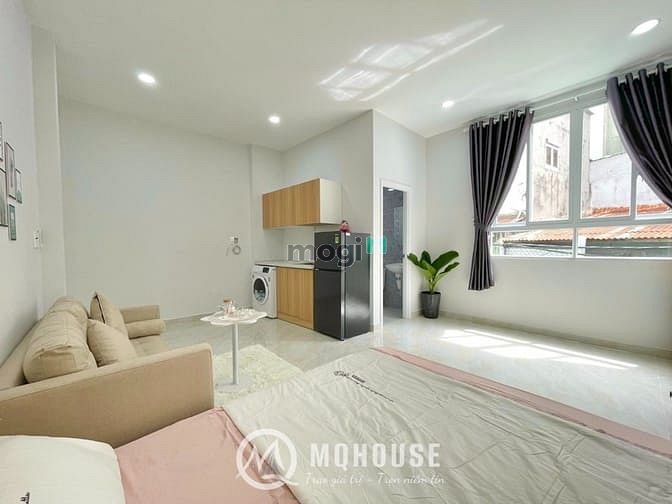 Hình ảnh 1PN tách bếp, studio cửa sổ trời máy giặt riêng, full NT mới 100%