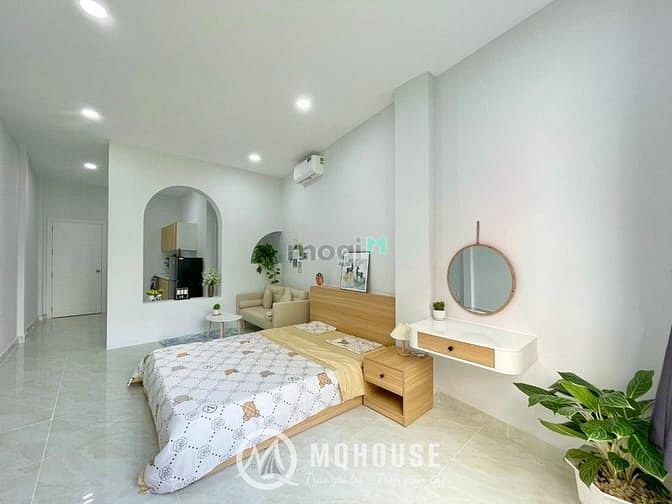 Hình ảnh 1PN tách bếp, studio cửa sổ trời máy giặt riêng, full NT mới 100%
