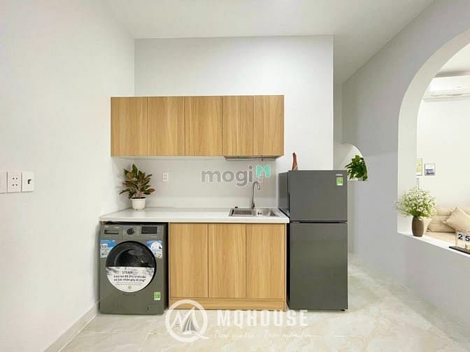 Hình ảnh 1PN tách bếp, studio cửa sổ trời máy giặt riêng, full NT mới 100%