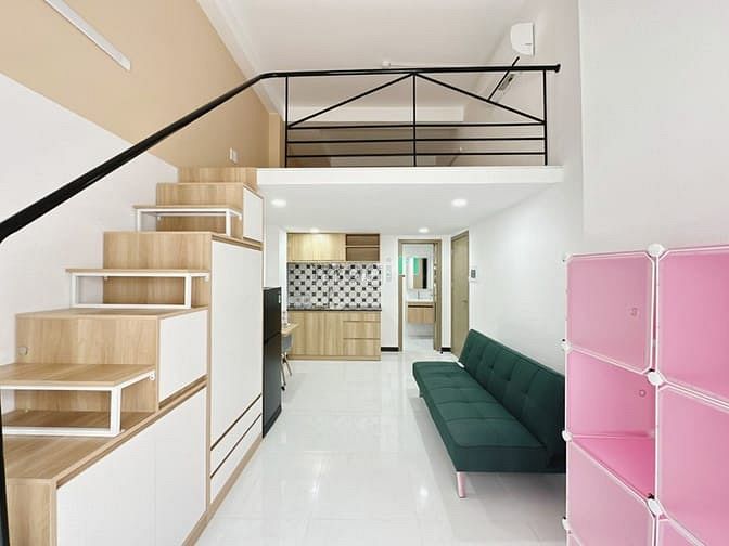 Hình ảnh Căn Hộ Duplex Gác cao, Full Nội Thất, Gần đại học Rmit, Tôn Đức Thắng