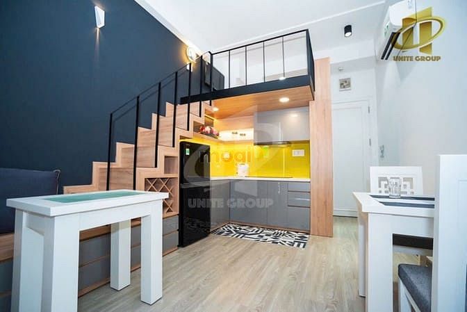 Hình ảnh Căn Hộ Duplex Gác cao, Full Nội Thất, Gần đại học Rmit, Tôn Đức Thắng