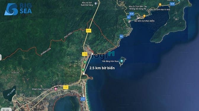 Hình ảnh Cần Bán 200,6 m2 Đất Vew Biển Đại Lãnh - Vạn Ninh, Giá chỉ 6xx tỷ.