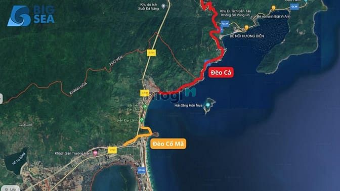 Hình ảnh Cần Bán 200,6 m2 Đất Vew Biển Đại Lãnh - Vạn Ninh, Giá chỉ 6xx tỷ.