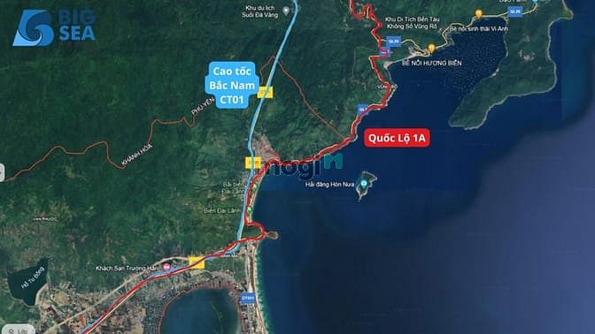 Hình ảnh Cần Bán 200,6 m2 Đất Vew Biển Đại Lãnh - Vạn Ninh, Giá chỉ 6xx tỷ.