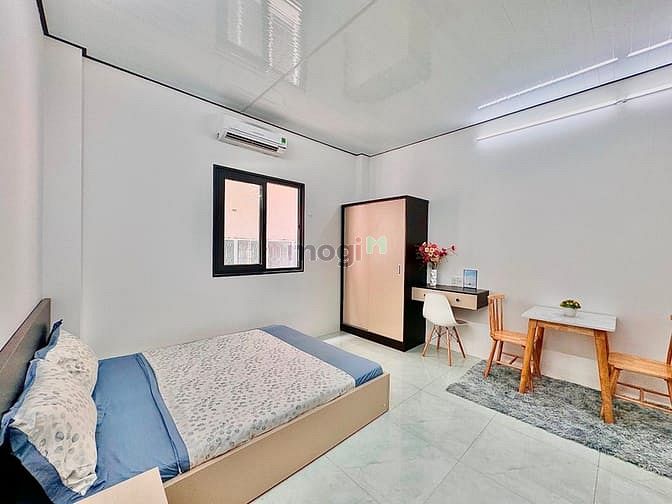 Hình ảnh 1PN tách bếp cửa sổ trời full nội thất mới 100% ngay GO Phú Thạnh