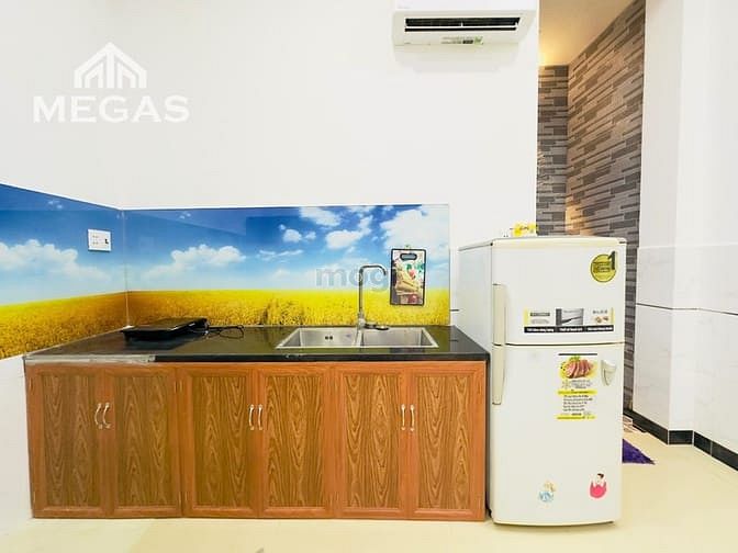 Hình ảnh Trống Phòng Studio Full nội thất ngay Lê Văn Quới- Miếu Gò Xoài