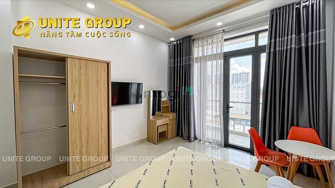 Hình ảnh CHDV studio Ban Cong mới 100% Tân Quy Q7- tdtu-nttu-ufm-lotte