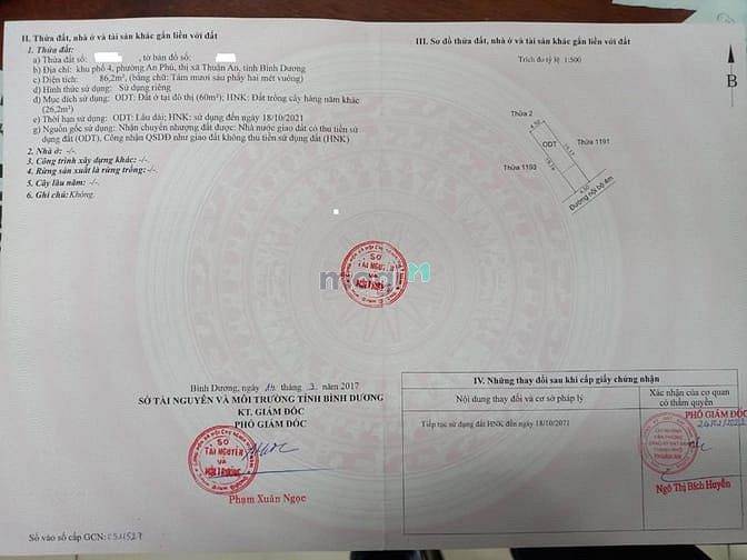 Hình ảnh Bán lô đất gần đường 22/12 An Phú Thuận An BD sổ riêng