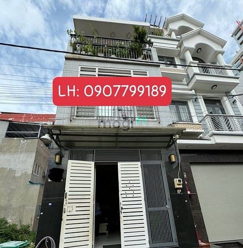 Hình ảnh Nhà hẻm xe hơi 4,2 x14m 3 tầng gần Aeon Bình Tân