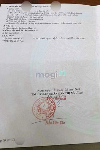 Hình ảnh Bán lô đất tặng 2 căn nhà gần trường cấp 1-2 Đông Hoà, Dĩ AN, BD